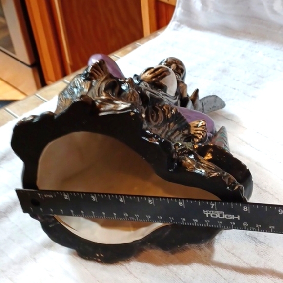 HandPainted Wizard Ceramic XL Large Figurine 11 Tall - Picture 9 of 10